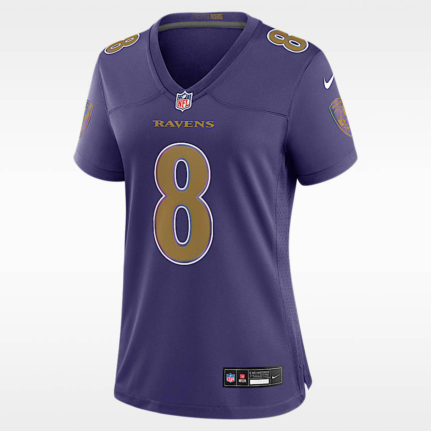 NFL Baltimore Ravens (Lamar Jackson) Men's Game Football Jersey